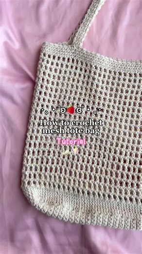 Read below for materials & strap making✨ Materials: - 250g of Thai cotton cord (size 5) - 4mm hook My hands were a bit painful as the yarn is rough and think which is meant for a bag to be secure:( but it's worth it🥰) Strap making: (Continue from the last round) - ch 1, sc, sc, *ch1 turn sc, sc* repeat from *to* till you get 60cm long -Attach it to the left side of that panel where the corner sit (do the same for another panel! Which color would you like to make this💌 #crochetersoftiktok #fyp 