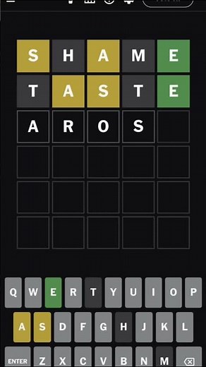 Wordle - November 8, 2025 #wordle #wordleanswer #wordlepuzzle