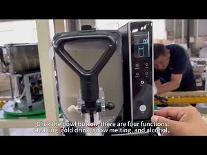 3L slushy machine Operation tutorial