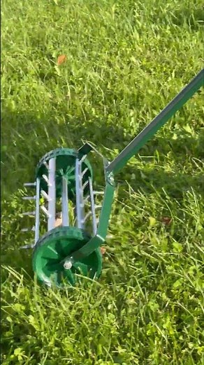 Introducing our Proyard Rolling Lawn Aerator! (Product Code: 180089)