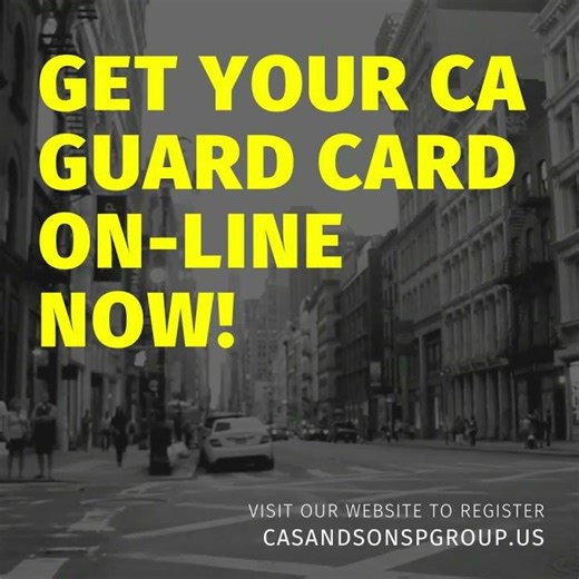 BASIC On-Line Security Classes for Continuing Education for Security Guards! #guards #guardservice