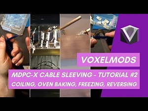 Part 2: VoxelMods DIY Coiled Keyboard Cable Guide - Coiling, Oven Baking, Freezing, and Reversing