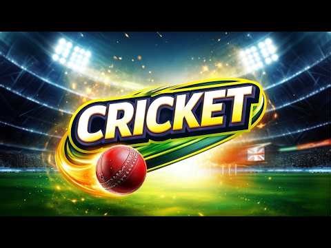 Cricket Background Music • Live Stadium Crowd Atmosphere