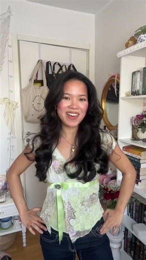 I love the second top so much it is so spring coded 🥹