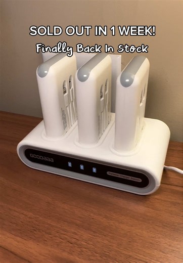 GOODaaa Family Power Hub: 3-Pack Portable Chargers