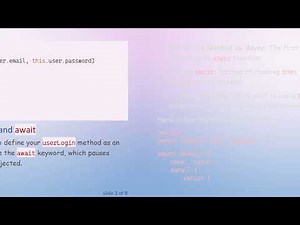 How to Authenticate Users Using async and await in Firebase with Vue.js