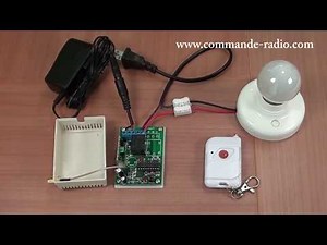 Interrupteur télécommande universelle sans fil pour lumière