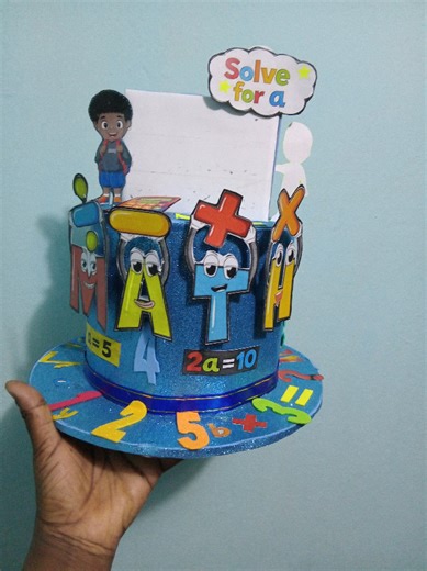 Algebra in action! 📐 This creative mathematics hat and detective tie were specially designed for a school project. The hat features algebra equations, a whiteboard and blackboard concept and fun math symbols to make learning interactive. At Nordia’s Creative Corner, we turn ideas into creative school projects. If you need custom designs like this, feel free to message and place your order. Nordia’s Creative Corner — bringing creativity to life.✨ #MathProject #AlgebraInAction #CreativeLearning #