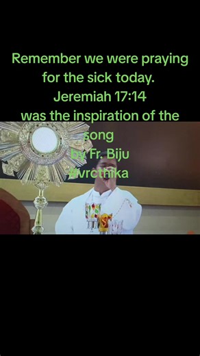 Remember we were praying for the sick today. Jeremiah 17:14 was the inspiration of the song #vrcthika #vincentiantiktoker🇻🇨 #vrcthikaprayercentre #sick #prayers
