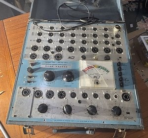 BK Dyna-Jet Model 707 Mutual Conductance Tube Tester - Not working | eBay