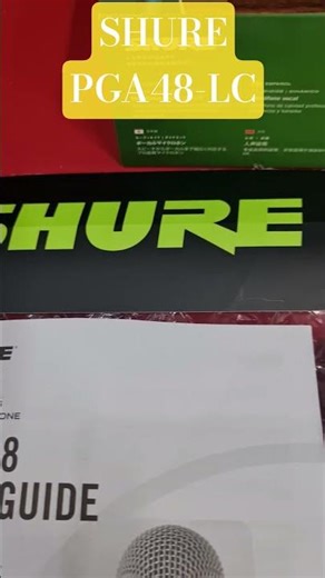 SHURE "PGA48-LC" Cardioid Dynamic Vocal Microphone. #MAPH #MusicAssistantPH #SHURE #microphone
