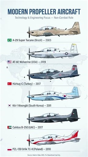 Modern Propeller-Driven Aircraft You Should Know