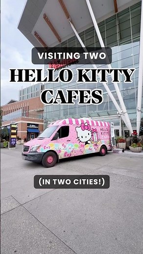 Visiting Hello Kitty Cafes in two cities! ❤️ #hellokitty #sanriofans #vancouverbc #seattle #kawaii