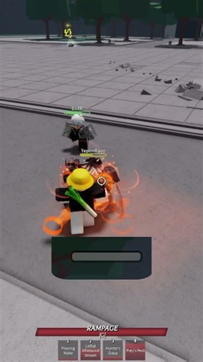Defeat the ambushing player... I The Strongest Battlegrounds