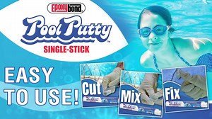 Watch Epoxybond Pool Putty Single-Stick on Amazon Live
