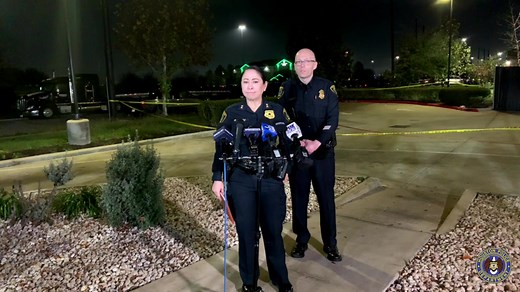 Media briefing about officer involved shooting in the 13350 block of Cityscape Ave. | Houston Police Department