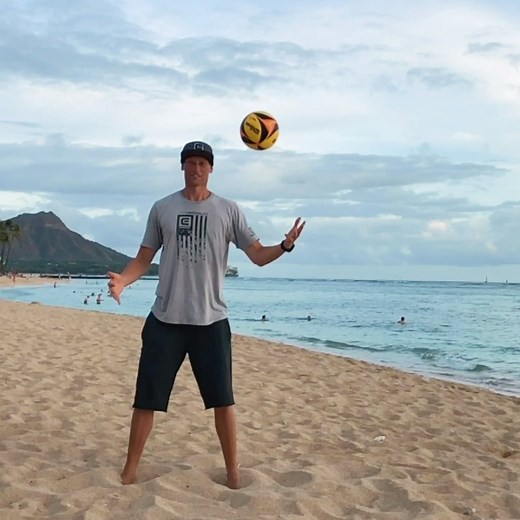 The new #AVP OPTX game volleyball from Wilson Volleyball features a vibrant color palette so that pros like Casey Patterson can easily track the ball through the diverse beach environments like clouds, sky, sand, water, and crowds. Sign up for the Wilson newsletter to receive the latest updates on the AVP OPTX ball. 👇 https://www.wilson.com/en-us/volleyball/avp-optx-signup | AVP Pro Beach Volleyball