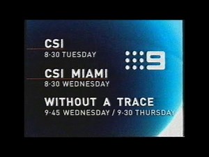 Channel Nine [Adelaide] | Promo Montage - (22.11.2003)