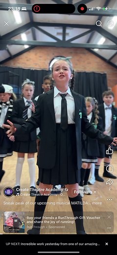 Matilda the Musical Jnr - Opening night this Thursday at Blackburn Empire Theatre! Do not miss out! These children are ridiculously talented! #matildathemusical #matildathemusicaljnr #musicaltheatre #fyp #talent