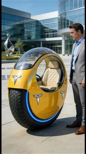 Tesla Monocycle! Future of Transport Revealed 😱⚡