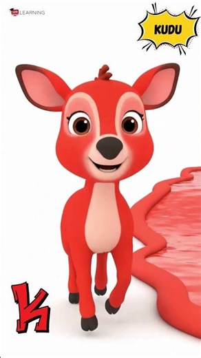 E to O Color Animals 🦓🐘 | Learn Colors & Animals for Kids | Fun Preschool Animation #shorts