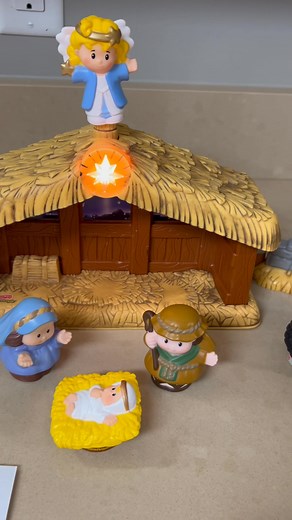 1.1K views · 6 comments | Watch the video! Our ultimate favorite! Fisher Price Little People Nativity set with light up star and the manger plays “Away In A Manger”. Tell little ones the story and miracle of Jesus’ birth. Bring the story to life with this set they actually can touch. $35 | Sussex Cottage LLC | Facebook