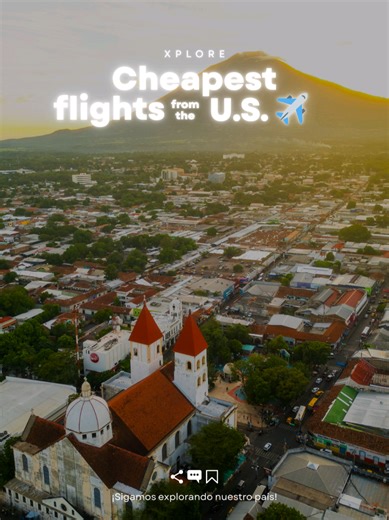 El Salvador is emerging as the most affordable international destination from the U.S., offering volcano hikes, surf beaches, colonial towns, and unforgettable food — all in one compact country. 🇸🇻 Discover El Salvador. 🌋🌊 #elsalvador🇸🇻 #eeuu
