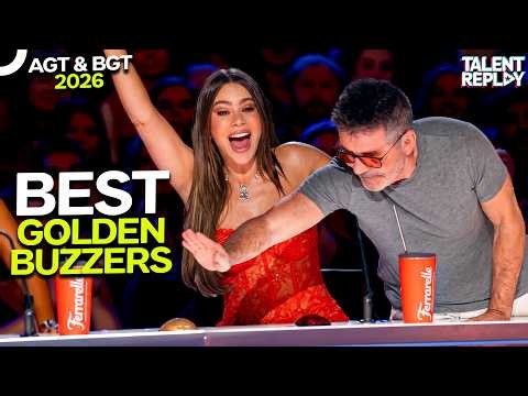 BEST GOLDEN BUZZERS OF 2026?! AGT & BGT Acts Left Judges Speechless [4K]