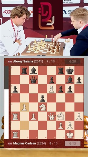 Magnus Carlsen shows once again why he’s a positional genius. In Round 10 of the FIDE World Rapid 2025, he takes on Alexey Sarana, executing perfect strategy, precise maneuvering, and brilliant calculation. Witness the World Champion deliver a true chess masterclass! ♟️🔥 #MagnusCarlsen #AlexeySarana #FIDEWorldRapid2025 #ChessMasterclass #ChessHighlights | Bisakol Chess Vlog