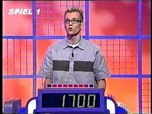 Eine Folge JEOPARDY (DEUTSCH/GERMAN) mit GERRIET DANZ (3) TEIL 1