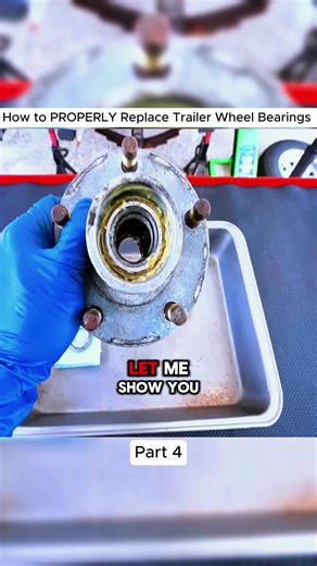 How to Properly Replace Trailer Wheel Bearings