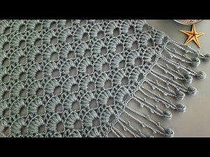 easy-to-make gorgeous etol shawl model