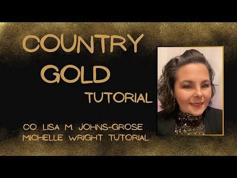 Country gold line dance tutorial Beginner choreography by Lisa M. Johns-Grose