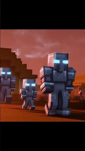 Epic Minecraft Battle: Pillager Titan vs Golem Family | Cinematic Animation