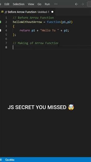 Arrow Functions in JavaScript Explained Like a Pro ⚡