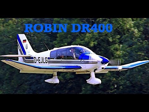 Robin DR 400 - RUNDFLUG in 4K