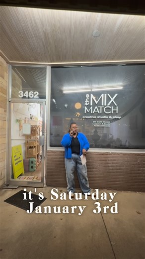The MixMatch | Fort Worth Creative Studio & Handmade Shop on Instagram: "Hey Fort Worth! It’s Saturday Night, the shade is down, let’s run through all our creative classes and workshops for next week. If you’ve never been in to our studio, January is the perfect time to check it out! Grab tickets at themixmatchfw.com #fortworthlocals #fortworthevents #fortworthinsta #fortworthmakers #dfwartist"