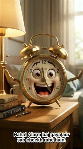 “Jab Alarm Clock Gussa Ho Jaye ⏰😱 #shorts”