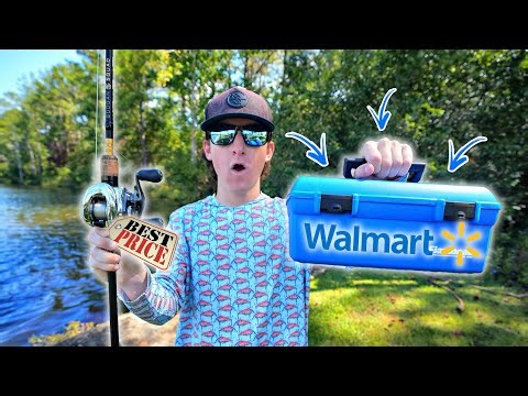 Building The Ultimate BUDGET Walmart Tackle Box (LOADED)