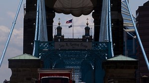 John A. Roebling Suspension Bridge reopened