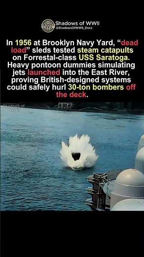 How the U.S. Tested a 30-Ton Catapult Launch in 1956