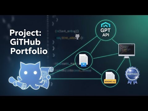 🎯 Project: GitHub Portfolio | Completed First AI Project | Bronze Track Week 4