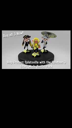 Splatoon 3 Story Mode Amiibo Reveal Trailer Concept