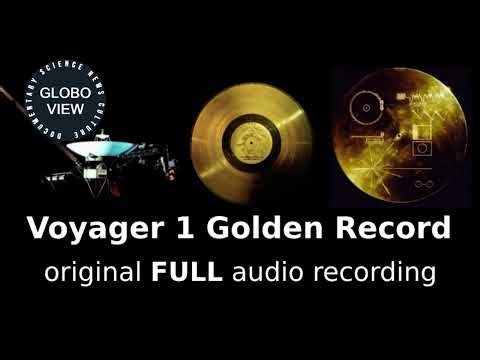 Voyager 1, real audio from Golden Record for aliens (FULL)(5 HOURS)(1080p)