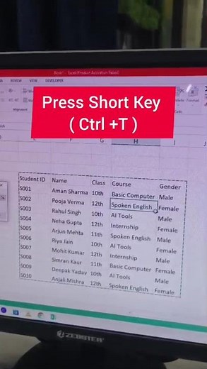 Format as Table in Excel | How to Apply & Remove Table Format | Step-by-Step