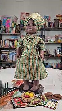 Nostalgic Time: 1990s American Girl Doll Kwanzaa Set