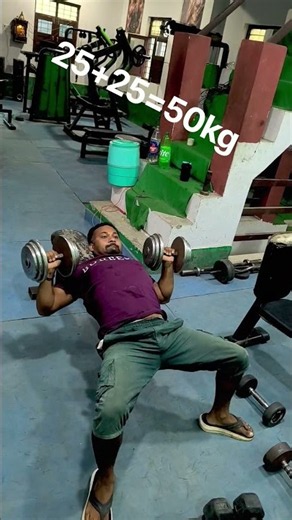 💪 Flat Bench Dumbbell Press – Best Chest Exercise #FlatBenchDumbbellPress #DumbbellPress #Chest