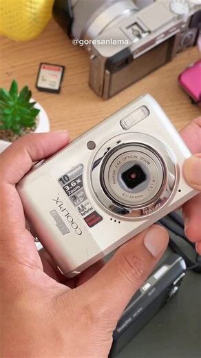 Mas Mas Kamera | ❌Sold❌ Nikon Coolpix L20 mulus nominus Kelengkapan : - Kamera - Strap - Memory - Pouch Baterai AA tidak termasuk #nikon #nikoncoolpixl20... | Instagram