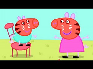 Peppa Pig Tiger Face Painting | Peppa Pig Remix Different Effects 🐷