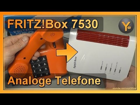 AVM FRITZ! Box 7530: Analoge Schnur-Telefone einrichten